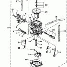 XT225J/XT225JC Карбюратор