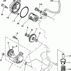 XT350J/XT350JC Масляный насос