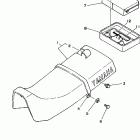 XT350J/XT350JC Сидение
