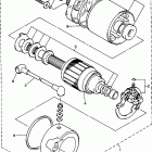 XJ600SJ/XJ600SJC Стартер электрический