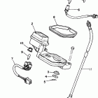XT225J/XT225JC Спидометр