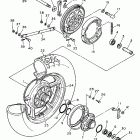 XV 1100 Заднее колесо