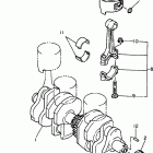 XJ600SJ/XJ600SJC Коленчатый вал и Поршень