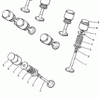 ROYAL STAR BOULEVARD-XVZ13ATJ/XVZ13ATJC/XVZ13AJ/XVZ13AJC Клапана