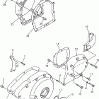 ROYAL STAR BOULEVARD-XVZ13ATJ/XVZ13ATJC/XVZ13AJ/XVZ13AJC Крышка картера двигателя