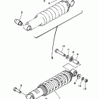 XT 350 Задняя подвеска