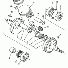 RT 180 Коленчатый вал и Поршень