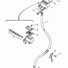 XT 350 Главный тормозной цилиндр,передний