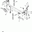 XT350J/XT350JC Рулевые переключатели