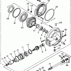 XV1100SJ/XV1100J/XV1100SJC/XV1100JC Ведущий вал