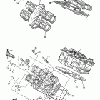 VMX12J V-MAX 1200 Головка цилиндра