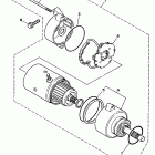 XV750H Virago 750 Стартер электрический