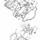 YZ 250 Крышка картера двигателя