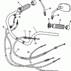 XV1100SJ/XV1100J/XV1100SJC/XV1100JC Троса