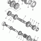 XV750H Virago 750 Трансмиссия