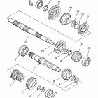 VMX12J V-MAX 1200 Трансмиссия