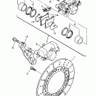 FZR 600R Задний суппорт тормозной