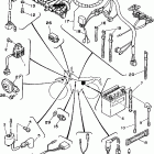 XT350J/XT350JC Электрика 1