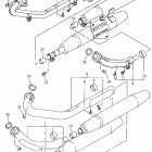 ROYAL STAR BOULEVARD-XVZ13ATJ/XVZ13ATJC/XVZ13AJ/XVZ13AJC Выхлопная система