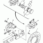 YZ 80 Задний суппорт тормозной