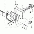 XT350J/XT350JC Фара