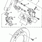 XV250HC/XV250H Передний тормозной суппорт