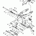 XT 350 Бугель (задний рычаг)