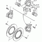 XV750H Virago 750 Передний тормозной суппорт