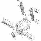 XV750H Virago 750 Задний рычаг подвески