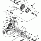 RT 100 Заднее колесо