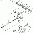 XV250HC/XV250H Вал переключения
