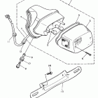 XV 1100 Фонарь задний