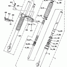 RT 180 Передняя вилка