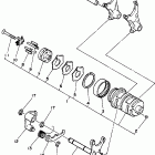 XV250HC/XV250H Вилки переключения
