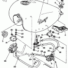XV250HC/XV250H Топливный бак
