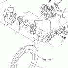 ROYAL STAR BOULEVARD-XVZ13ATJ/XVZ13ATJC/XVZ13AJ/XVZ13AJC Задний суппорт тормозной