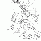 ROYAL STAR BOULEVARD-XVZ13ATJ/XVZ13ATJC/XVZ13AJ/XVZ13AJC Коленчатый вал и Поршень