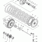 YZ 250 Сцепление