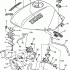 XJ600SJ/XJ600SJC Топливный бак
