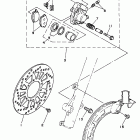 XT 350 Передний тормозной суппорт