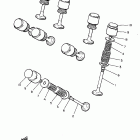 VMX12J V-MAX 1200 Клапана