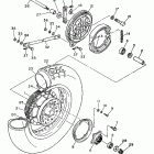Virago Заднее колесо