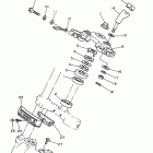 XV750H Virago 750 Рулевое управление