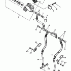 XV750H Virago 750 Главный тормозной цилиндр,передний