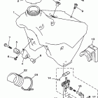 YZ125H1 Топливный бак