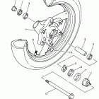 XJ600SH Seca II Переднее колесо