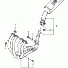 YZF 600R Выхлопная система