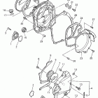 YZF 750R Крышка картера двигателя