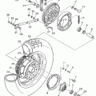 Virago Заднее колесо