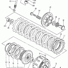 XJ600SH Seca II Сцепление
